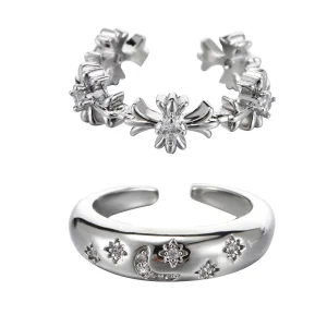 Celestial Bloom Set Rings